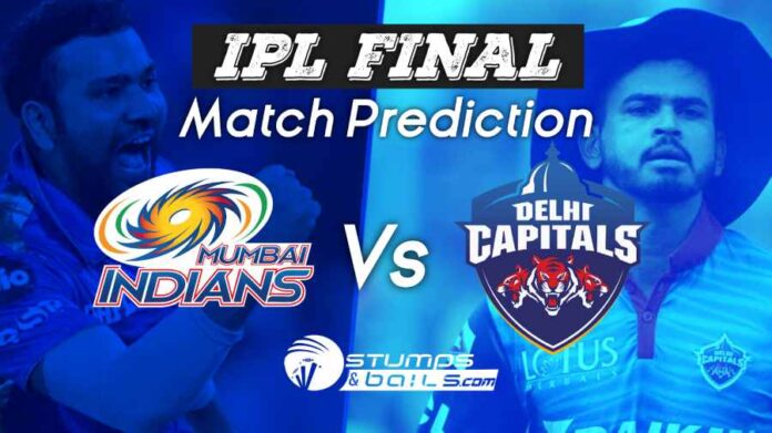 Match Prediction for IPL Final: MI vs DC