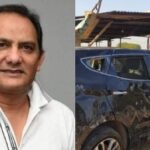 Former Indian Captain Mohammad Azharuddin Luckily Escapes Unhurt After Car Accident In Rajasthan