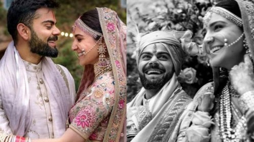 Virat Kohli and Anushka Sharma celebrate 3 years of wedding anniversary