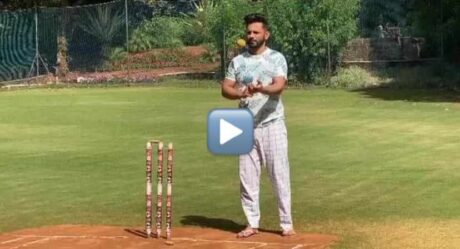 Watch: Big Boss Runner-up Rahul Vaidya Enjoying A Game Of Cricket With Disha Parmar