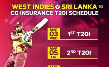 WI vs SL 1st T20 Dream11 Prediction, Preview, Team, Squads And Predicted XIs West Indies vs Sri Lanka 1st T20