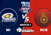 MI vs RCB IPL 2021, Match 1|MI vs RCB Dream11 Predictions Mumbai Indians vs Royal Challengers Bangalore