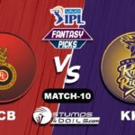 RCB vs KKR IPL 2021, Match 10|RCB vs KKR Dream11 Predictions
