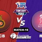 RCB vs RR IPL 2021, Match 16| RCB vs RR Dream11 Predictions