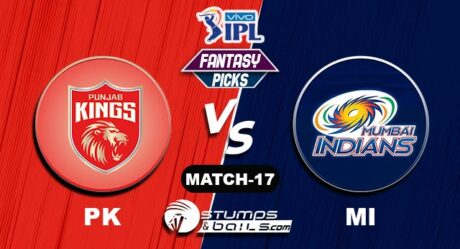 PK vs MI IPL 2021, Match 17| PK vs MI Dream11 Predictions