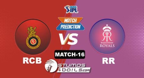 IPL 2021: RCB vs RR| StumpsandBails Match Predictions