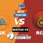 IPL 2021: CSK vs RCB| StumpsandBails Match Predictions