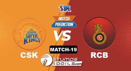 IPL 2021: CSK vs RCB| StumpsandBails Match Predictions