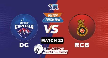 IPL 2021: DC vs RCB| StumpsandBails Match Predictions