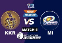 IPL 2021: KKR vs MI, Match 5 | Match Predictions Match-Prediction-5: KKR vs MI