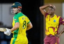 WI Vs AUS: Second ODI Suspended Due To COVID Case West Indies vs Australia second ODI suspended due to COVID-19