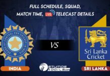 India vs Sri Lanka Full Schedule, Squad, Match Time, Live Telecast Details India vs Sri Lanka Full Schedule, Squad, Match Time, Live Telecast Details