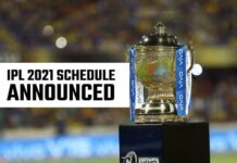 BCCI Announces Schedule For Remainder Of IPL 2021 IPL 2021 New Schedule