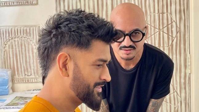 MS Dhoni's New Look