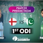 ENG vs PAK| 1st ODI StumpsandBails Match Predictions 
