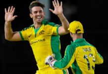 Mitchell Marsh ‘Player Of The Match’ To Lead Victory Over WI AUS vs WI 4th T20I Highlights