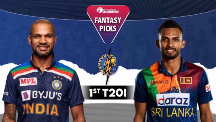 SL vs IND Dream11 Predictions for 1st T20I