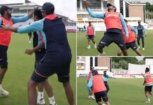 BCCI Tweets Upon Team India Having A Fun Drill Session BCCI About Team India's Drill Session