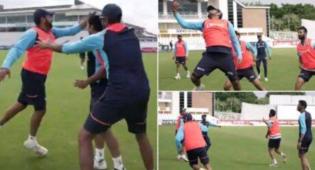 BCCI Tweets Upon Team India Having A Fun Drill Session