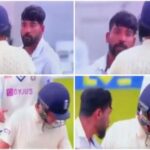 Watch video – Furious Argument Between Siraj and Sam Curran