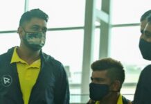CSK Team Lands In Dubai For IPL 2021 Resumption CSK Team Lands In Dubai For IPL 2021 Resumption