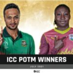 Shakib Al Hasan, Stefanie Taylor win ICC’s Player of the Month