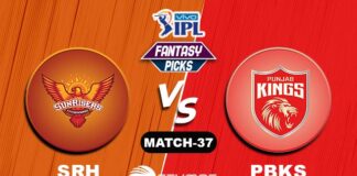 SRH vs PK Dream11 Predictions