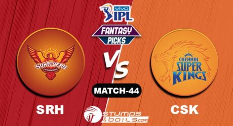 SRH vs CSK IPL 2021, Match 44| SRH vs CSK Dream11 Predictions