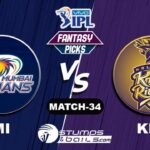 MI vs KKR IPL 2021, Match 34| MI vs KKR Dream11 Predictions