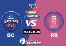 IPL 2021: DC vs RR | StumpsandBails Match Predictions DC vs RR StumpsandBails Match Predictions