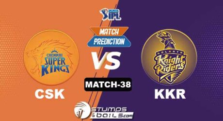 IPL 2021: CSK vs KKR| StumpsandBails Match Predictions 