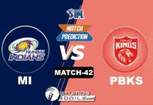 IPL 2021: MI vs PK | StumpsandBails Match Predictions MI vs PK-Match Prediction 42