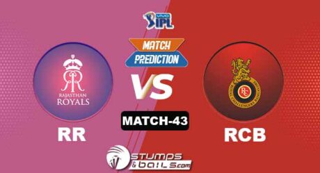 IPL 2021: RR vs RCB| StumpsandBails Match Predictions 