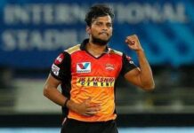 IPL: T Natarajan Tests COVID Positive Ahead Of DC vs SRH Match T Natarajan Tests COVID Positive