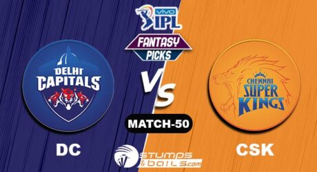 DC vs CSK IPL 2021, Match 50| DC vs CSK Dream11 Predictions