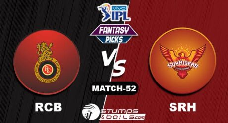 RCB vs SRH IPL 2021, Match 52| RCB vs SRH Dream11 Predictions