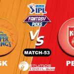 CSK vs PK IPL 2021, Match 53| CSK vs PK Dream11 Predictions