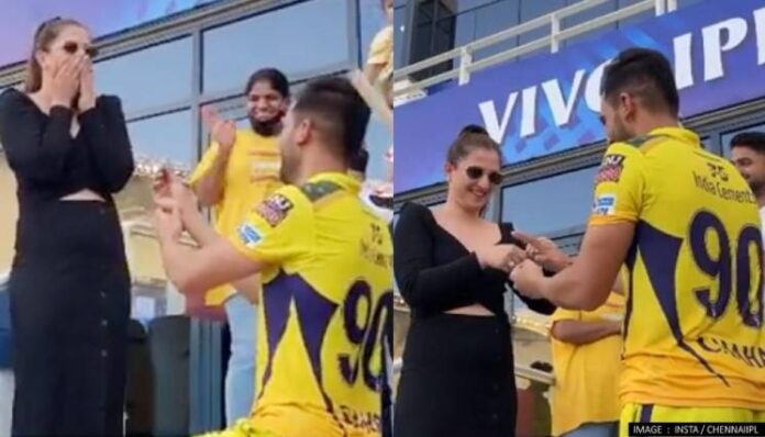 Chahar Proposes To His Girlfriend