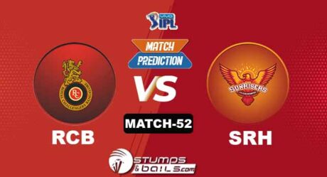 IPL 2021: RCB vs SRH | StumpsandBails Match Predictions 