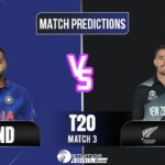 IND VS NZ Match Prediction for 3rd T20I – Who will Win?