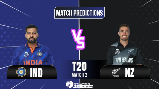 IND VS NZ Match Prediction for 2nd T20I