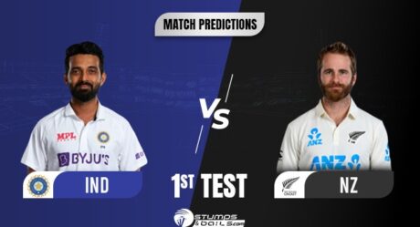 IND VS NZ Match Prediction For 1st Test – Who Will Win?