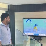 MS Dhoni Watches As Shahrukh Hits a Last-Ball Six In Final