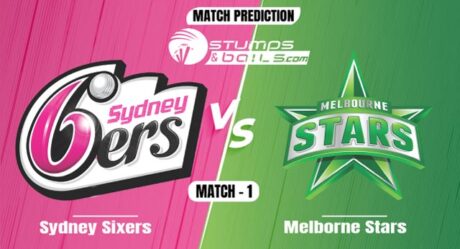 Match Prediction For Sydney Sixers vs Melbourne Stars