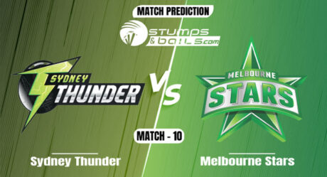 Match Prediction For Sydney Thunder vs Melbourne Stars