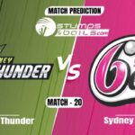 BBL 2021: Sydney Thunder vs Sydney Sixers Match Prediction