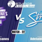 McDermott 110*, Accelerates Hurricanes To Win Against Strikers