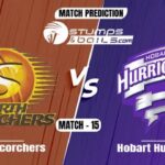 Match Prediction For Perth Scorchers vs Hobart Hurricanes