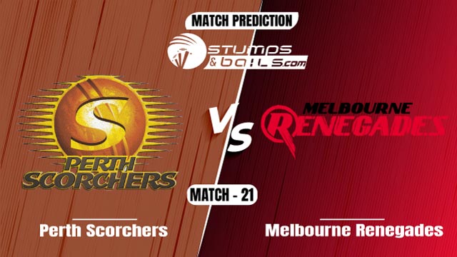 Perth Scorchers vs Melbourne Renegades