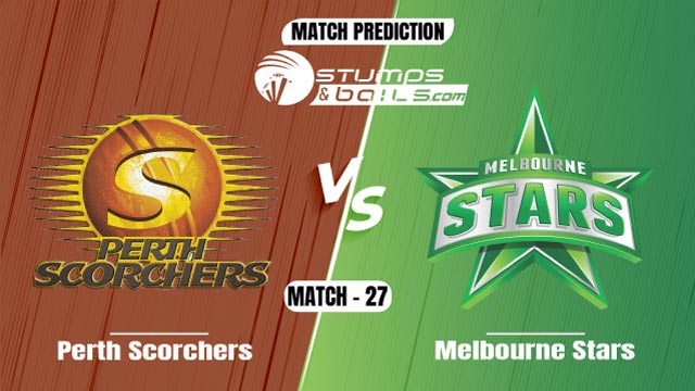Perth Scorchers vs Melbourne Stars